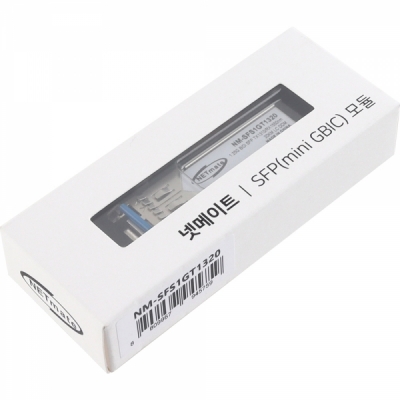 강원전자 넷메이트 기가비트 싱글모드 SFP BiDi 광 모듈(TX1310nm/RX1550nm/20km)