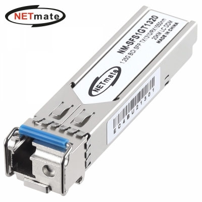 강원전자 넷메이트 기가비트 싱글모드 SFP BiDi 광 모듈(TX1310nm/RX1550nm/20km)