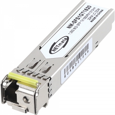 강원전자 넷메이트 기가비트 싱글모드 SFP BiDi 광 모듈(TX1550nm/RX1310nm/20km)