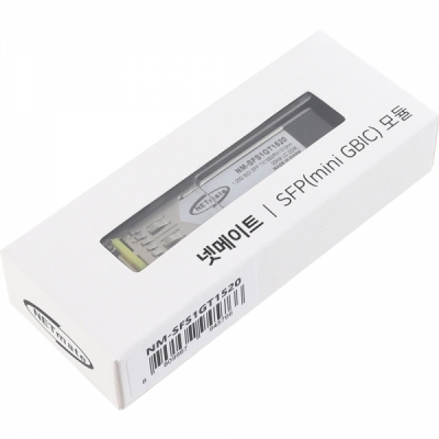 강원전자 넷메이트 기가비트 싱글모드 SFP BiDi 광 모듈(TX1550nm/RX1310nm/20km)