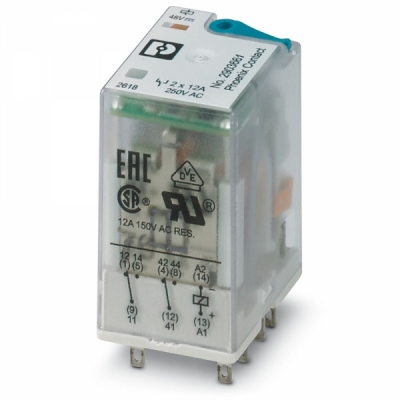 피닉스컨택트 REL-IR2/LDP- 48DC/2X21 전원 접점 산업용 릴레이