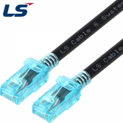 LS전선 CAT.6 UTP 옥외용 랜 케이블 5m (블랙)