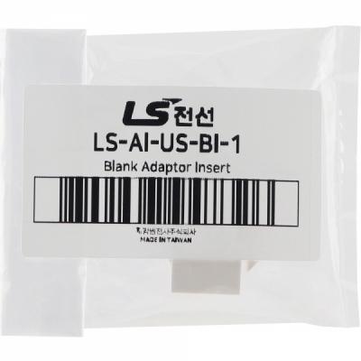 LS전선 페이스 플레이트/패치 판넬 마개(덮개)