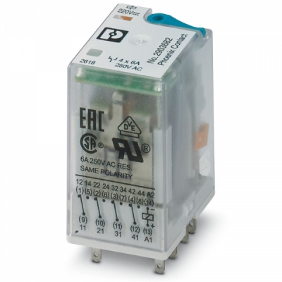 피닉스컨택트 REL-IR4/LDP-220DC/4X21 단일 릴레이