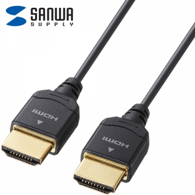 강원전자 산와서플라이 8K 60Hz HDMI 2.1 Super Slim 케이블 1m
