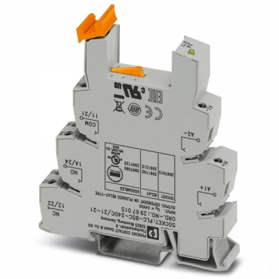 피닉스컨택트 PLC-BSC- 24DC/21-21 릴레이 소켓