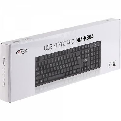 강원전자 넷메이트 멀티미디어 USB 유선 키보드