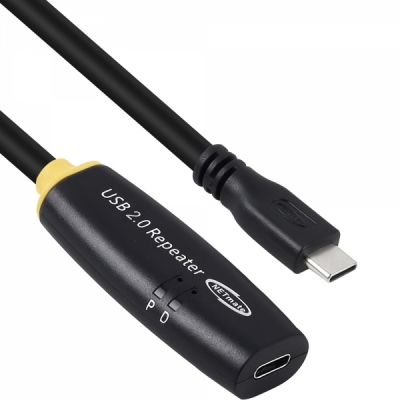강원전자 넷메이트 USB2.0 C타입 연장 리피터 30m