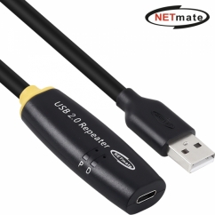 강원전자 넷메이트 USB2.0 AM-CF 연장 리피터 5m