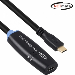 강원전자 넷메이트 USB3.0 C타입 연장 리피터 5m