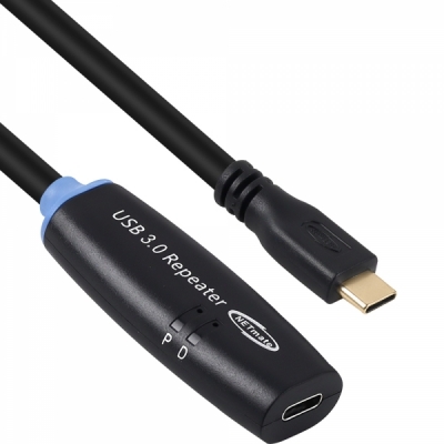 강원전자 넷메이트 USB3.0 C타입 연장 리피터 5m