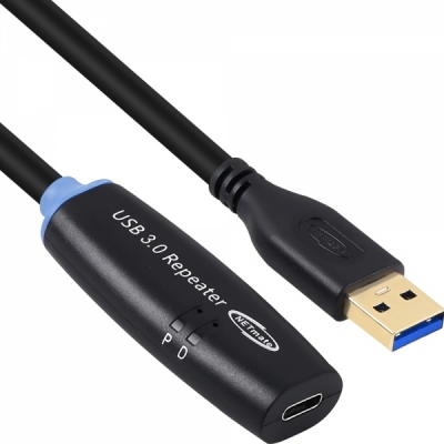 강원전자 넷메이트 USB3.0 AM-CF 연장 리피터 10m