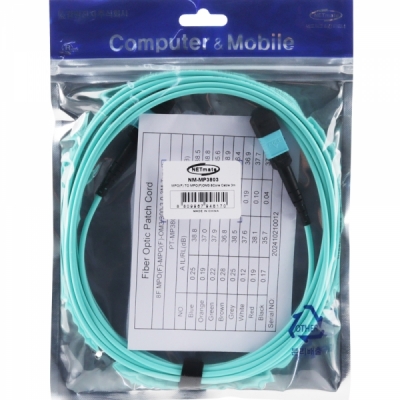 강원전자 넷메이트 OM3 8C MPO 광점퍼코드 3m