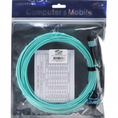 강원전자 넷메이트 OM3 8C MPO 광점퍼코드 5m