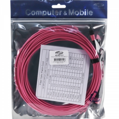 강원전자 넷메이트 OM4 12C MPO 광점퍼코드 10m