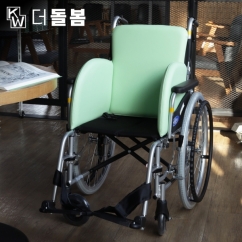 강원전자 더돌봄 휠체어용 피타트 쿠션 (그린)