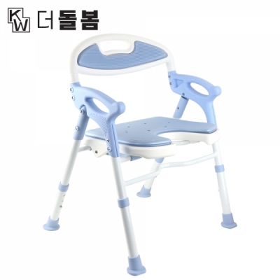 강원전자 더돌봄 DB-B2009 접이식 목욕의자 (스카이블루)