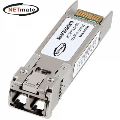 강원전자 넷메이트 25G 싱글모드 SFP28 DWDM 광 모듈(C28 1554.94nm/15km)