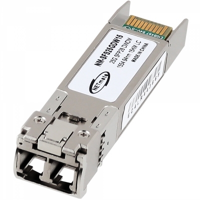 강원전자 넷메이트 25G 싱글모드 SFP28 DWDM 광 모듈(C28 1554.94nm/15km)