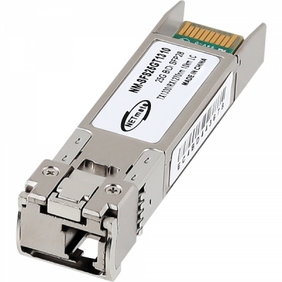 강원전자 넷메이트 25G 싱글모드 SFP28 BiDi 광 모듈(TX1330nm/RX1270nm/10km)