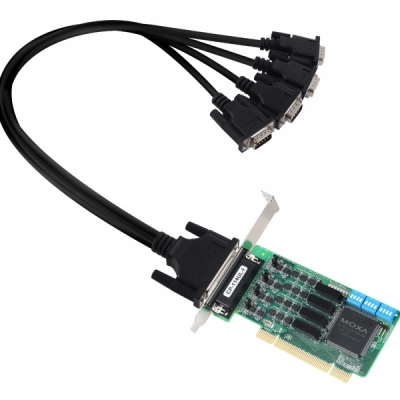 MOXA PCI 4포트 RS232/422/485 아이솔레이션 시리얼카드(슬림PC겸용)