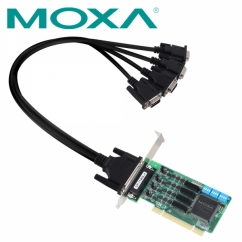 MOXA PCI 4포트 RS232/422/485 아이솔레이션 시리얼카드(슬림PC겸용)