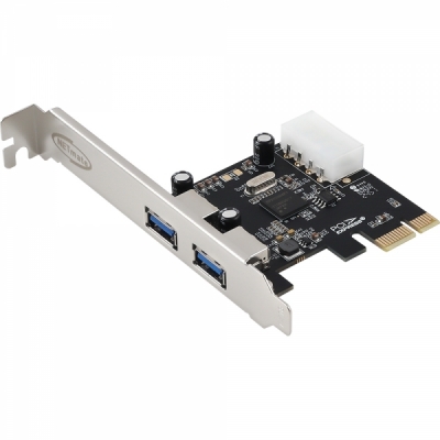강원전자 넷메이트 USB3.0 2포트 PCI Express 카드(슬림PC겸용)