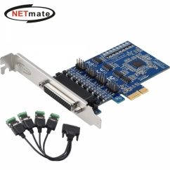 강원전자 넷메이트 PCI Express 4포트 RS422/485 시리얼카드(슬림PC겸용)