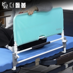 강원전자 더돌봄 접이식 침대 가드레일 (민트)