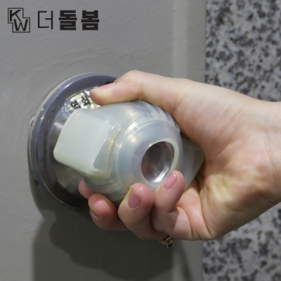 강원전자 더돌봄 문 손잡이 고무 커버 (2개입)
