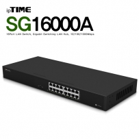 ipTIME(아이피타임) SG16000A 16포트 기가비트 스위칭 허브