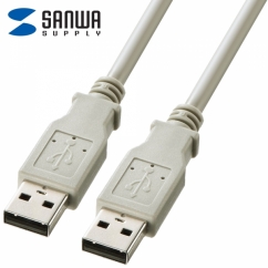 강원전자 산와서플라이 USB2.0 AM-AM 케이블 3m
