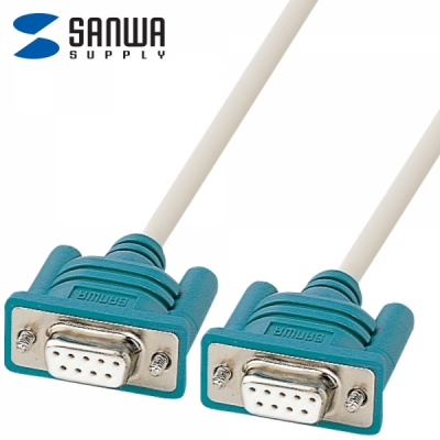 강원전자 산와서플라이 9핀 NULL MODEM 케이블 2m