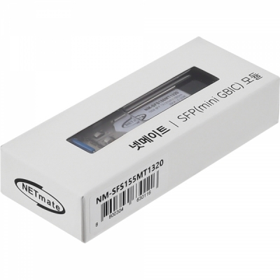 강원전자 넷메이트 155M 싱글모드 SFP BiDi 광 모듈 (TX1310nm/RX1550nm, 20km)