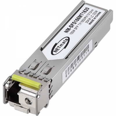 강원전자 넷메이트 155M 싱글모드 SFP BiDi 광 모듈 (TX1550nm/RX1310nm, 20km)
