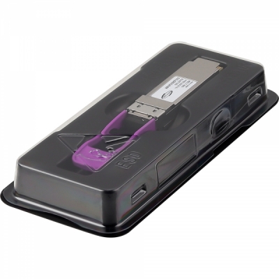 강원전자 넷메이트 100G 싱글모드 QSFP28 BiDi LR1 광 모듈 (TX1271nm/RX1331nm, 10km)