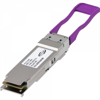 강원전자 넷메이트 100G 싱글모드 QSFP28 BiDi LR1 광 모듈 (TX1271nm/RX1331nm, 10km)