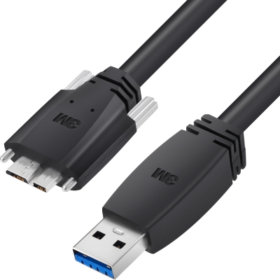 3M USB3 Vision 1억회 내굴곡성 High-Flex AM-MicroB 케이블 2m 1U30G-MB2-SA1-200