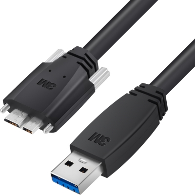 3M USB3 Vision 1천만회 내굴곡성 High-Flex AM-MicroB 케이블 5m 1U30S-MB2-SA1-500