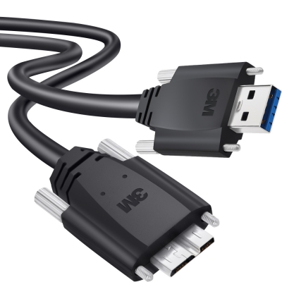 3M USB3 Vision 1천만회 내굴곡성 High-Flex AM-MicroB 케이블 5m 1U30S-MB2-SA2-500