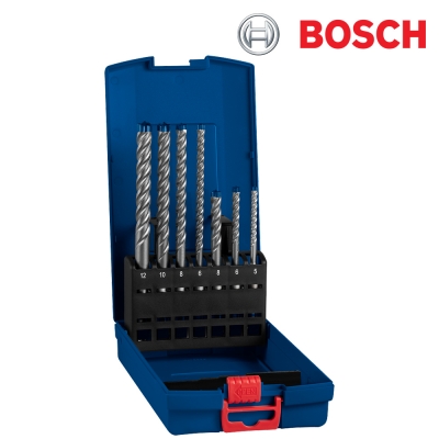 보쉬 EXPERT SDS plus-7X 5~12mm 4날 해머드릴비트 세트(7종/2608900195)