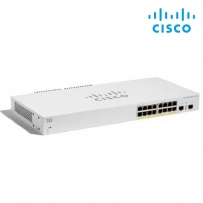 시스코 16포트 기가비트 스위칭 허브, 1G SFP 2포트 CBS220-16T-2G