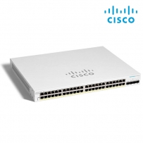 시스코 48포트 PoE 기가비트 스위칭 허브, 382W PoE+ / 1G SFP 4포트 CBS220-48P-4G