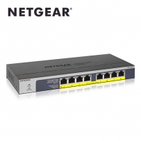 넷기어 8포트 기가비트 스위칭 허브, 123W PoE+ GS108PP