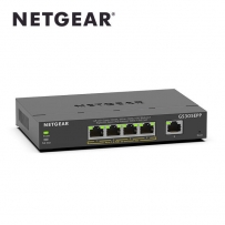 넷기어 5포트 기가비트 스위칭 허브, 120W PoE+ 4포트 GS305EPP