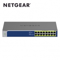 넷기어 16포트 기가비트 스위칭 허브, 260W PoE+ GS516PP