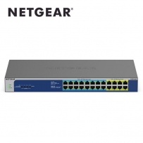 넷기어 24포트 기가비트 스위칭 허브, 480W Ultra60 PoE++ GS524UP