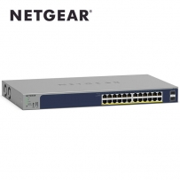 넷기어 24포트 기가비트 스위칭 허브, 380W PoE+ / 1G SFP 2포트 GS724TP