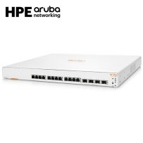 HPE Aruba 12포트 10G 멀티 기가비트 스위칭 허브, 10G SFP+ 4슬롯 JL805A