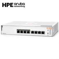 HPE Aruba 8포트 기가비트 스위칭 허브, 65W PoE 4포트 JL811A